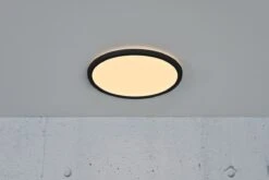 Nordlux OJA 29 LED Deckenleuchte Schwarz, Weiß 1600lm IP54 29,4x29,4x2,3cm -Beleuchtung 2015026103 1am