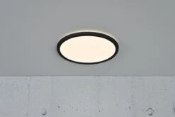 Nordlux OJA 29 LED Deckenleuchte Schwarz, Weiß 1600lm IP54 29,4x29,4x2,3cm -Beleuchtung 2015026103am