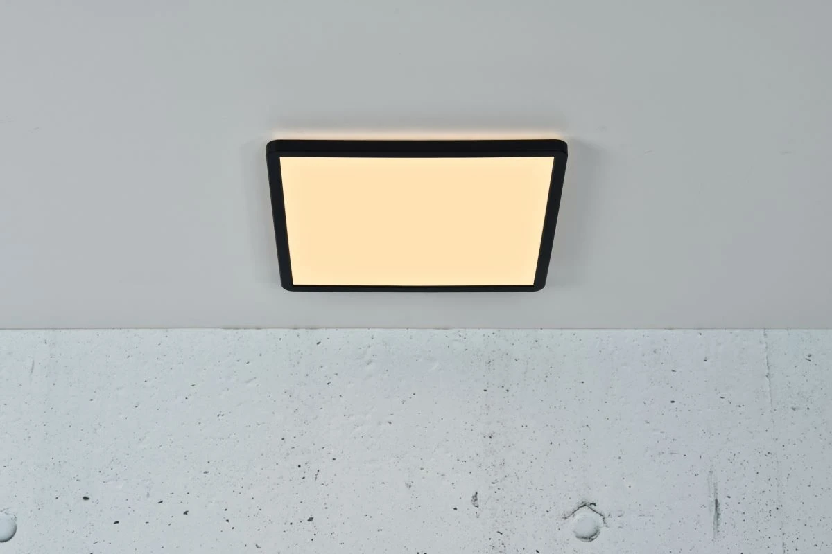 Nordlux OJA 29 Square LED Deckenleuchte Schwarz, Weiß 1600lm IP54 29,4x29,4x2,3cm 8 Nordlux OJA 29 Square LED Deckenleuchte Schwarz, Weiß 1600lm IP54 29,4x29,4x2,3cm – Bild 6