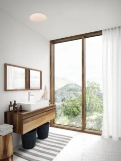 Nordlux MONTONE LED Deckenleuchte Weiß, Weiß 1000lm IP44 30x30x9,5cm -Beleuchtung 2015196101 1am