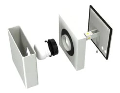 Nordlux TURN LED Außenwandleuchte Weiß 800lm IP54 Dimmbar 15x15x8,3cm -Beleuchtung 2019061001 2