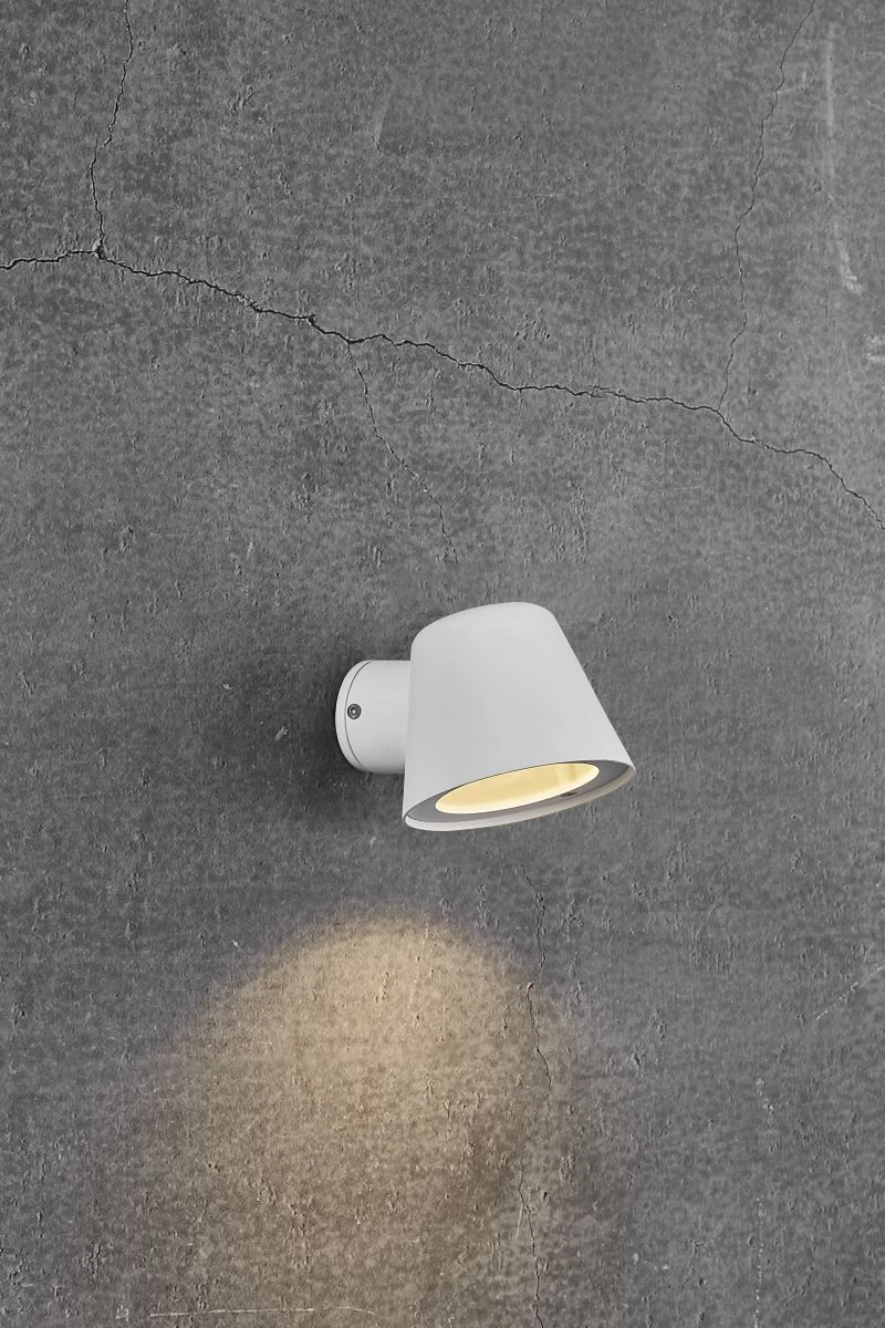 Nordlux ALERIA Außenwandleuchte Weiß GU10 IP44 Dimmbar 11,5x10,7cm 4 Nordlux ALERIA Außenwandleuchte Weiß GU10 IP44 Dimmbar 11,5x10,7cm – Bild 2