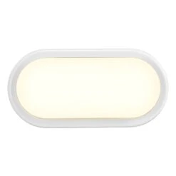 Nordlux CUBA OUT LED Außenwandleuchte Weiß, Opal Weiß 700lm IP54 10x4,3x20,5cm