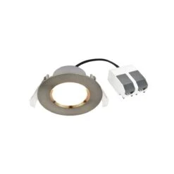 Nordlux SIEGE LED Einbaustrahler Nickel 345lm IP65 8,5x8,5x4,5cm -Beleuchtung 2110370155 3