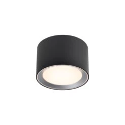 Nordlux LANDON LED Aufbauleuchte Schwarz 600lm IP44 12,5x12,5x8,2cm