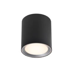 Nordlux LANDON LED Aufbauleuchte Schwarz 600lm IP44 12,5x12,5x14cm -Beleuchtung 2110670103 1