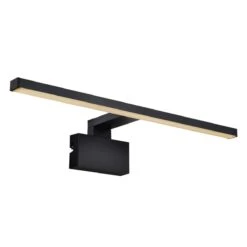 Nordlux MARLEE LED Spiegelleuchte Schwarz 800lm 90Ra IP44 50x13,6x3,8cm -Beleuchtung 2110701003