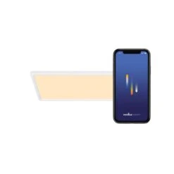 Nordlux Smart Home HARLOWSMAR RGB LED Deckenleuchte Weiß 2100lm IP54 App Steuerbar 59,5x29,4x2,3cm -Beleuchtung 2110806101