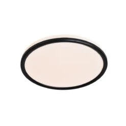 Nordlux Smart Home LIVASMART RGB LED Deckenleuchte Schwarz 2100lm IP54 App Steuerbar 36x36x3,2cm