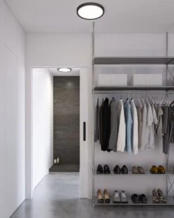 Nordlux Smart Home LIVASMART RGB LED Deckenleuchte Schwarz 2100lm IP54 App Steuerbar 36x36x3,2cm -Beleuchtung 2110826103 6