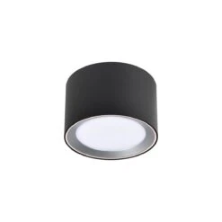 Nordlux Smart Home LANDON SMART LED Deckenleuchte Schwarz 650lm IP44 App Steuerbar 12,5x12,5x8,2cm -Beleuchtung 2110840103