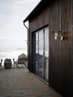 Nordlux BASTIA Außenwandleuchte Verzinkt E14 IP54 Dimmbar 17,6cm -Beleuchtung 2118041031 2am