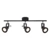 Nordlux Aslak Deckenspot GU10, 3-flg. Schwarz -Beleuchtung 45740103