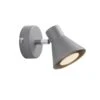 Nordlux Eik Wandspot GU10, 1-flg. Grau 1 Nordlux Eik Wandspot GU10, 1-flg. Grau -Beleuchtung 45761010