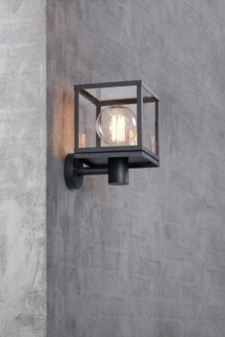 Wandaußenleuchte Schwarz Nordlux Dalton IP44 E27 Moderne Laterne -Beleuchtung 46901003 2