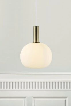 Hängelampe Opalglas Nordlux Alton 25 Messing, Schwarz E27 16 Hängelampe Opalglas Nordlux Alton 25 Messing, Schwarz E27 -Beleuchtung 47313001 3