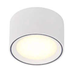 LED Aufbauleuchte Weiß Nordlux Fallon 10cm 500lm Moodmaker -Beleuchtung 47540101 1