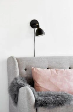 Nordlux Ray Wandleuchte E14, Schwarz Rund -Beleuchtung 63191003 1