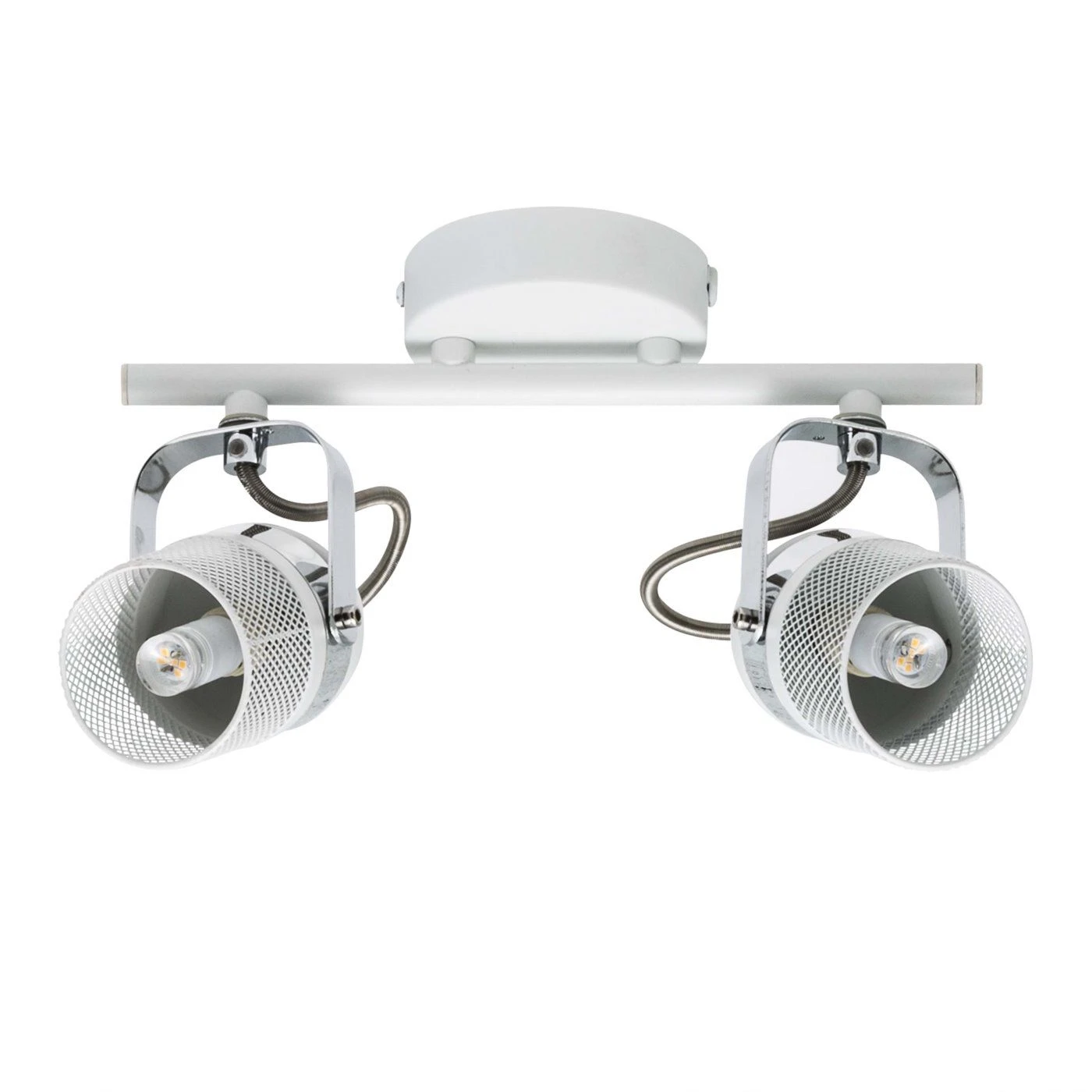 Retro Deckenstrahler Weiß Nordlux Agnes 2-flammig G9 3 Retro Deckenstrahler Weiß Nordlux Agnes 2-flammig G9