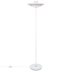 Stehlampe Weiß Nordlux Bretagne G9 Mit Fußtrittschalter