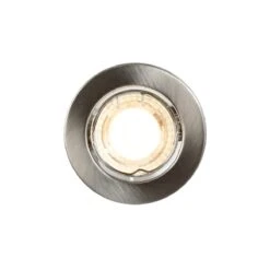 LED Einbaustrahler Nickel Gebürstet Nordlux Canis 3er Set GU10 A 230lm 2700K -Beleuchtung canis 49300155 2