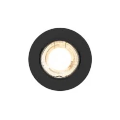 LED Einbaustrahler Schwarz Nordlux Canis 5er Set GU10 A 345lm 2700K