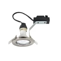 LED Einbaustrahler Nickel Gebürstet Nordlux Canis 5er Set GU10 A 345lm 6500K -Beleuchtung canis 49760155 1