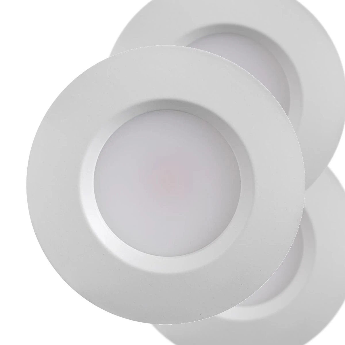 LED Einbauleuchte Weiß Nordlux Dorado IP65 3er Set A 345lm 2700K Dimmbar 4 LED Einbauleuchte Weiß Nordlux Dorado IP65 3er Set A 345lm 2700K Dimmbar – Bild 2