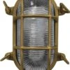 Wandaußenleuchte Messing Nordlux Helford IP64 E27 Schiffsarmatur -Beleuchtung helford 49031035 1