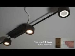 Nordlux CLYDE LED Deckenstrahler 115x115x10cm -Beleuchtung hqdefault 5 60