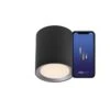 Nordlux Smart Home LANDON SMART LED Deckenleuchte Schwarz 650lm IP44 App Steuerbar 12,5x12,5x14cm -Beleuchtung landon long 2110850103 1