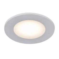LED Einbauleuchte Weiß Nordlux Leonis IP65 3er Set A 345lm 2700K