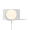 Nordlux Lilibeth Wandlampe Weiß E14 Mit Ablage 35x16x16cm -Beleuchtung lilibeth 2312931001 1