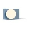 Nordlux Lilibeth Wandlampe Blau E14 Mit Ablage 35x16x16cm -Beleuchtung lilibeth 2312931006 1