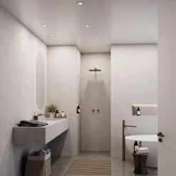 LED Einbauleuchte Nickel Nordlux Dorado IP65 345lm 2700K Dimmbar -Beleuchtung m 49410155 2015430155 1