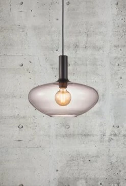 Hängelampe Rauchglas Nordlux Alton 35 Schwarz E27 -Beleuchtung m alton 35 48973047 3