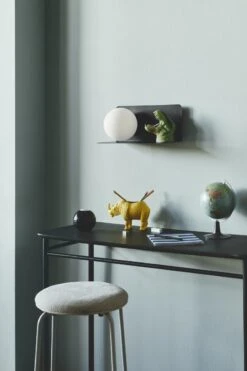 Nordlux Lilibeth Wandlampe Schwarz E14 Mit Ablage 35x16x16cm -Beleuchtung m lilibeth 2312931003 3