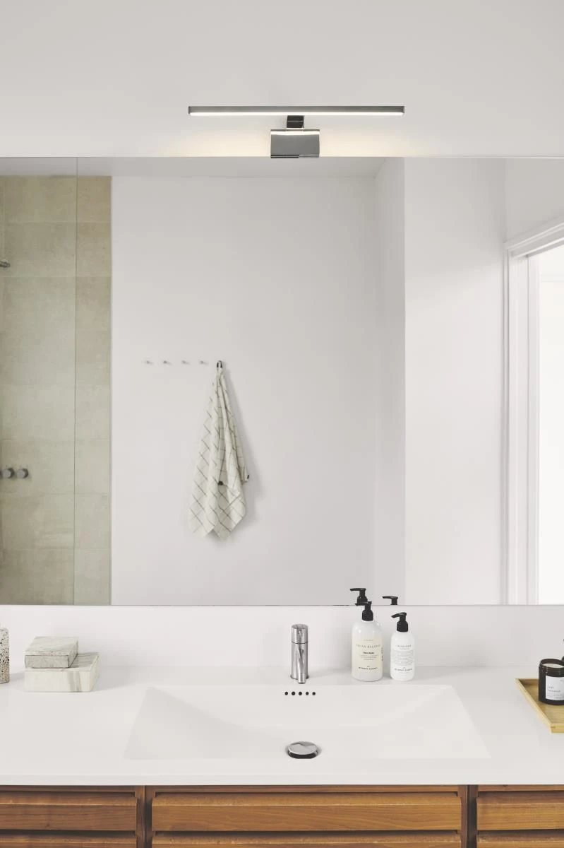 Nordlux MARLEE LED Spiegelleuchte Chrom 800lm 90Ra IP44 50x13,6x3,8cm 9 Nordlux MARLEE LED Spiegelleuchte Chrom 800lm 90Ra IP44 50x13,6x3,8cm – Bild 7