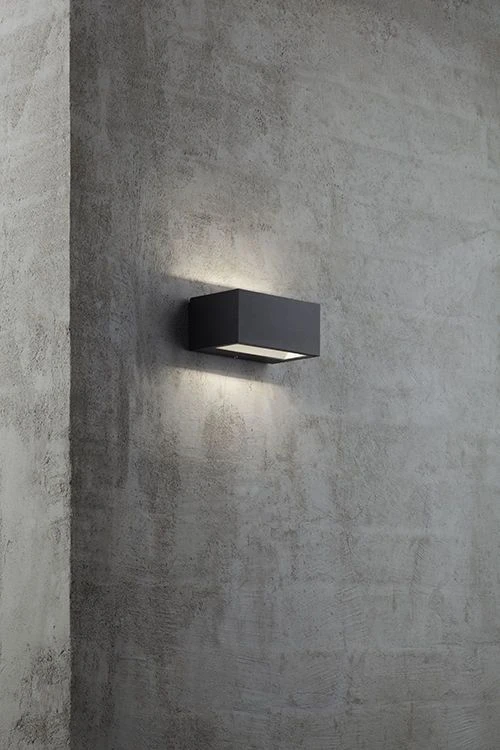 Nordlux Nene Wandleuchte Außen IP54 LED 480lm Schwarz Eckig 4 Nordlux Nene Wandleuchte Außen IP54 LED 480lm Schwarz Eckig – Bild 2