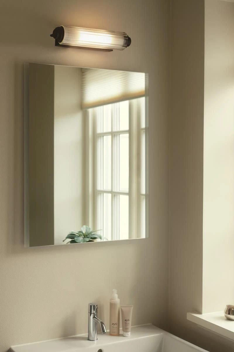 Nordlux Nimal Double Spiegelleuchte Schwarz 2xE14 IP44 35x12,5x7,8cm 8 Nordlux Nimal Double Spiegelleuchte Schwarz 2xE14 IP44 35x12,5x7,8cm – Bild 7