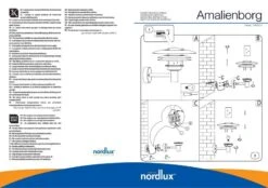 Nordlux Amalienborg Außenwandleuchte Verzinkt -Beleuchtung n10600219 ze