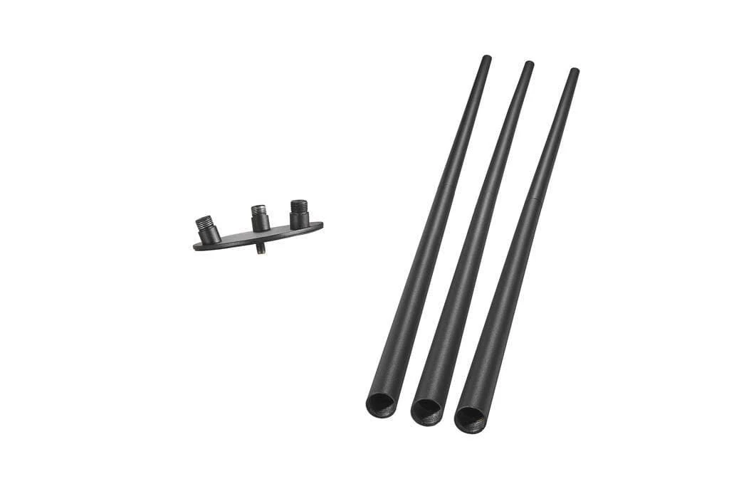 Nordlux Kettle Tripod 100 Schwarz Metall 102,9cm Mit Gewinde Für Kettle 22 Und 36 4 Nordlux Kettle Tripod 100 Schwarz Metall 102,9cm Mit Gewinde Für Kettle 22 Und 36 – Bild 2