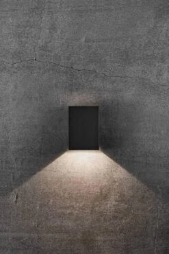 Nordlux Fold 10 Außenwandleuchte LED 2x200lm Schwarz Inkl. Schablonen -Beleuchtung n2019041003 6