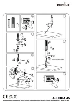 Sockelleuchte Aluminium Nordlux Aludra 45 IP54 E27 11 Sockelleuchte Aluminium Nordlux Aludra 45 IP54 E27 -Beleuchtung n2118028010 3