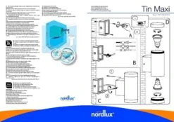 Nordlux Tin Maxi Außenwandleuchte Up-Down Edelstahl 7 Nordlux Tin Maxi Außenwandleuchte Up-Down Edelstahl -Beleuchtung n21511134 ze 1