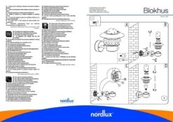 Nordlux Blokhus Up Außenwandleuchte Kupfer -Beleuchtung n25031030 ze