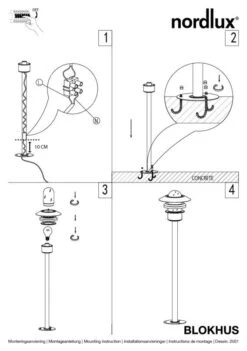 Nordlux Blokhus Außen Standleuchte Kupfer 7 Nordlux Blokhus Außen Standleuchte Kupfer -Beleuchtung n25078030 ze