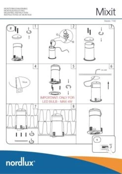 Nordlux Mixit Einbauleuchte Geb. Stahl 17 Nordlux Mixit Einbauleuchte Geb. Stahl -Beleuchtung n71820132 ze
