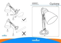 Nordlux Cyclone Klemmleuchte Schwarz 7 Nordlux Cyclone Klemmleuchte Schwarz -Beleuchtung n73072003 ze