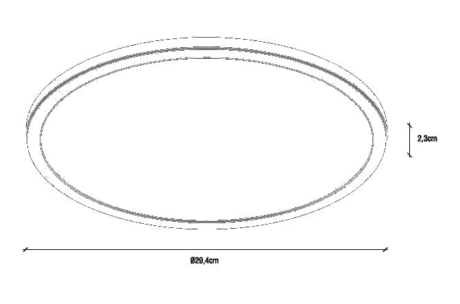 LED Deckenlampe Schwarz Nordlux Oja 29 IP45 3000/4000K Switch 6 LED Deckenlampe Schwarz Nordlux Oja 29 IP45 3000/4000K Switch – Bild 4